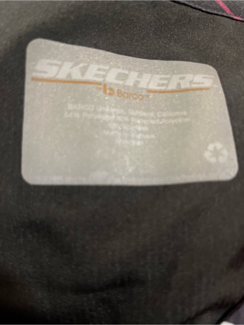Skechers by Barco Women's L Cat Print V-Neck Scrub Top - Picture 4 of 4